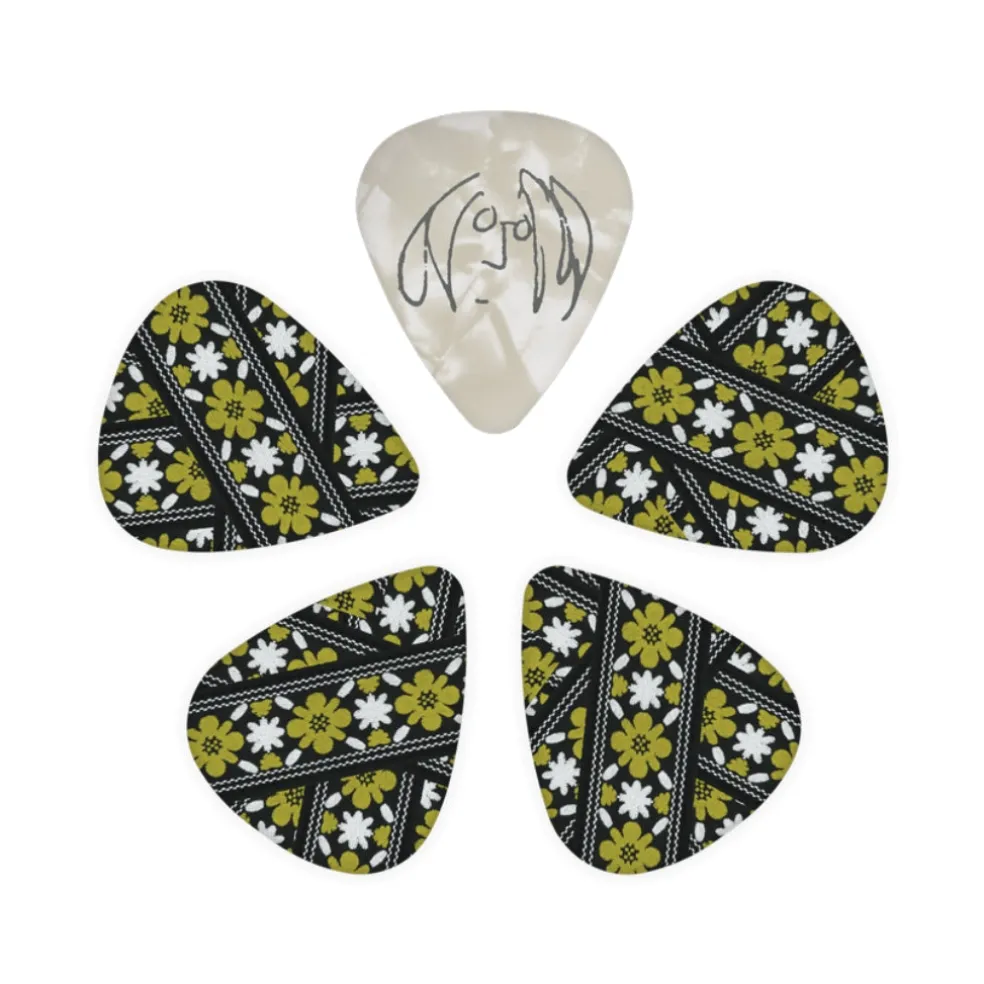D'Addario John Lennon Rooftop Guitar Picks - Medium Gauge (.70mm) 10-Pack