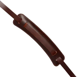 D'Addario John Lennon Signature Strap - Brown Leather w/Pad