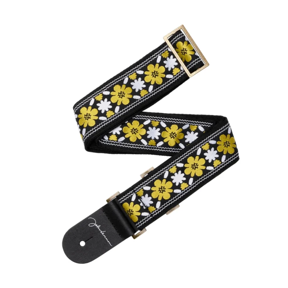 D'Addario John Lennon Signature Strap - Rooftop Jacquard