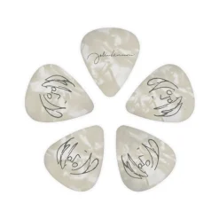 D'Addario John Lennon Signature Guitar Picks - Medium Gauge (.70mm) 10-Pack