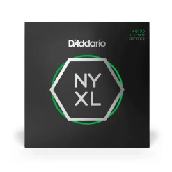 D'Addario NYXL4095 Nickel Wound Bass Guitar Strings, Super Light, 40-95, Long Scale