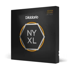 D'Addario NYXL50105 Nickel Wound Bass Guitar Strings, Medium, 50-105, Long Scale