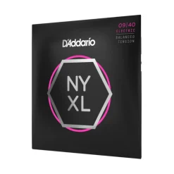 D'Addario NYXL0940BT NYXL Nickel Wound Electric Guitar Strings - .009-.040 Balanced Tension Super Light