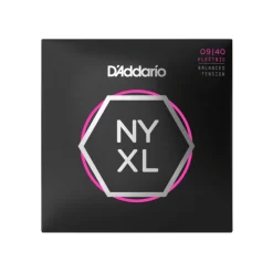 D'Addario NYXL0940BT NYXL Nickel Wound Electric Guitar Strings - .009-.040 Balanced Tension Super Light