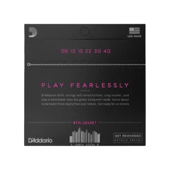 D'Addario NYXL0940BT NYXL Nickel Wound Electric Guitar Strings - .009-.040 Balanced Tension Super Light