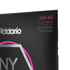 D'Addario NYXL0940BT NYXL Nickel Wound Electric Guitar Strings - .009-.040 Balanced Tension Super Light