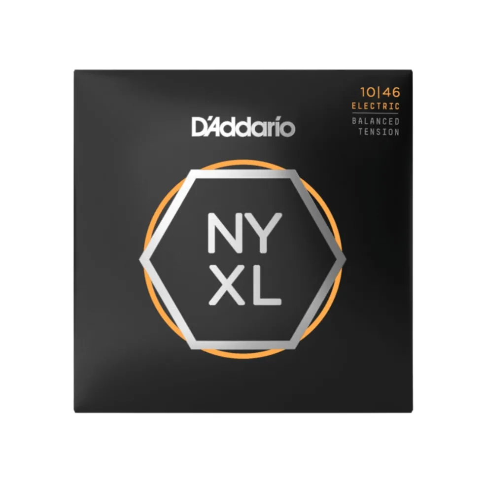 D'Addario NYXL1046BT NYXL Nickel Wound Electric Guitar Strings - .010-.046 Balanced Tension Regular Light