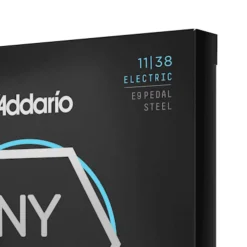 D'Addario NYXL1138PS NYXL Nickel Wound Electric Guitar Strings for E9th Pedal Steel -.011-.038 Regular Light