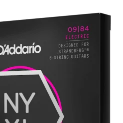 D'Addario NYXL0984SB NYXL Nickel Wound Electric Guitar Strings - .009-.084 Custom Light 8-string