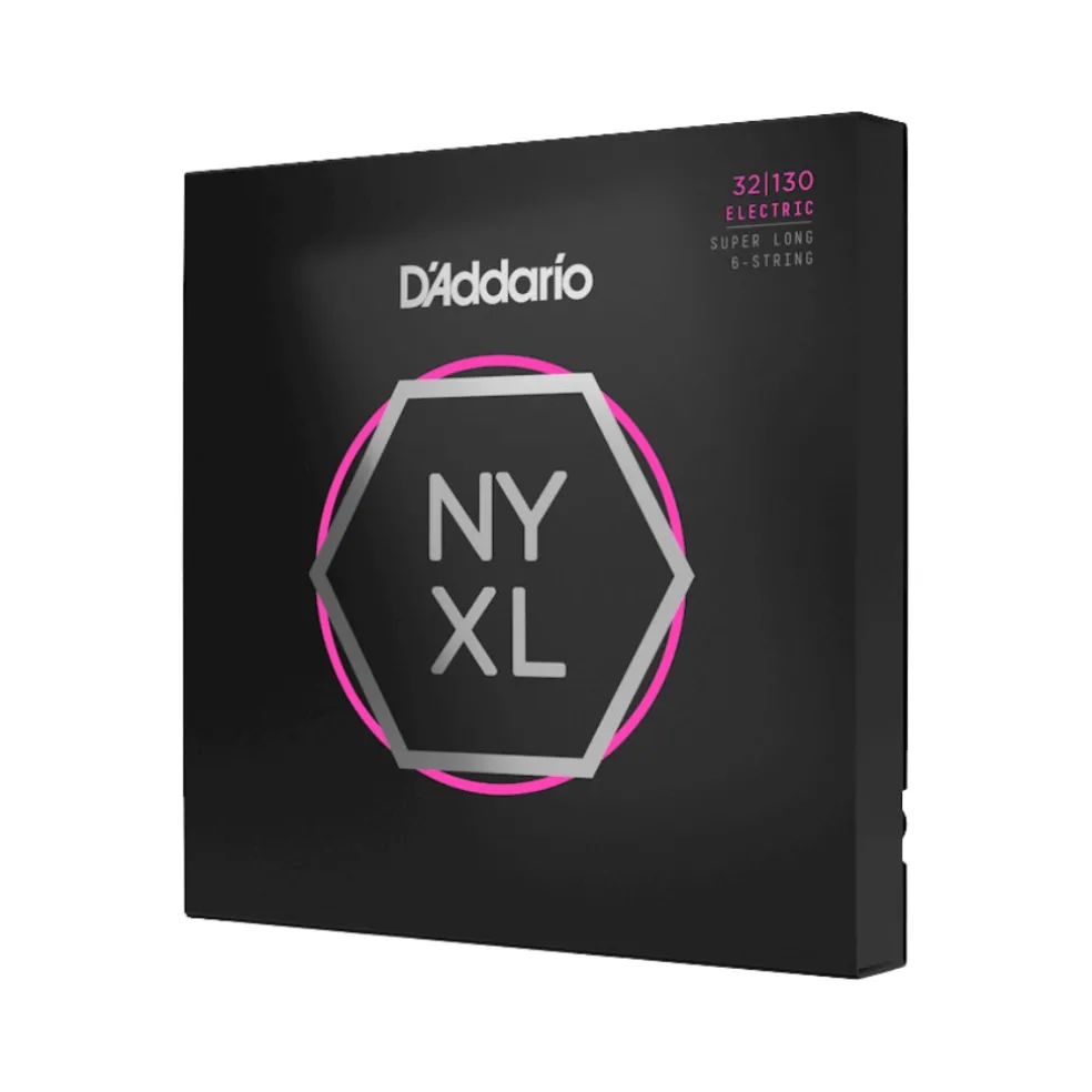 D'Addario NYXL32130SL NYXL Super Long 6-string Bass Strings - .032-.130