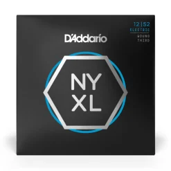 D'Addario NYXL1252W - NYXL 12-52 Guitar Strings - Wound 3rd String