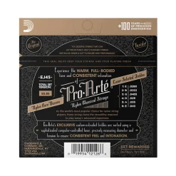 D'Addario Proarte Classical Guitar Strings - Normal Tension