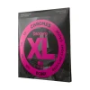D'Addario XL Chromes Flatwound Bass Guitar Strings -.045-.100 Regular Light, Long Scale