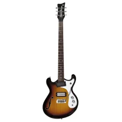 Danelectro '66 Baritone - 3-Tone Sunburst