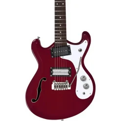 Danelectro '66 Baritone - Transparent Red