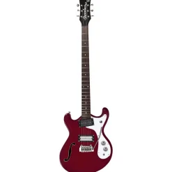Danelectro '66 Baritone - Transparent Red