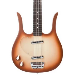 Danelectro '58 Longhorn Bass - Copper Burst - Left Handed