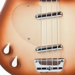 Danelectro '58 Longhorn Bass - Copper Burst - Left Handed