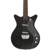 Danelectro '59 Short Scale Bass - Black Metal Flake