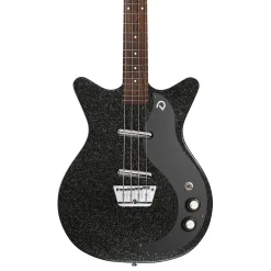 Danelectro '59 Short Scale Bass - Black Metal Flake