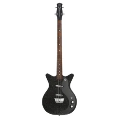 Danelectro '59 Short Scale Bass - Black Metal Flake