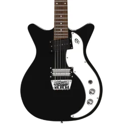 Danelectro '59 Vintage 12-String Electric Guitar - Black Sparkle