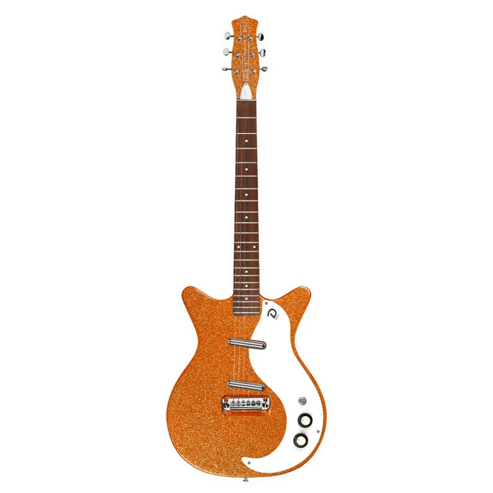 Danelectro '59M NOS+ Orange Metal Flake