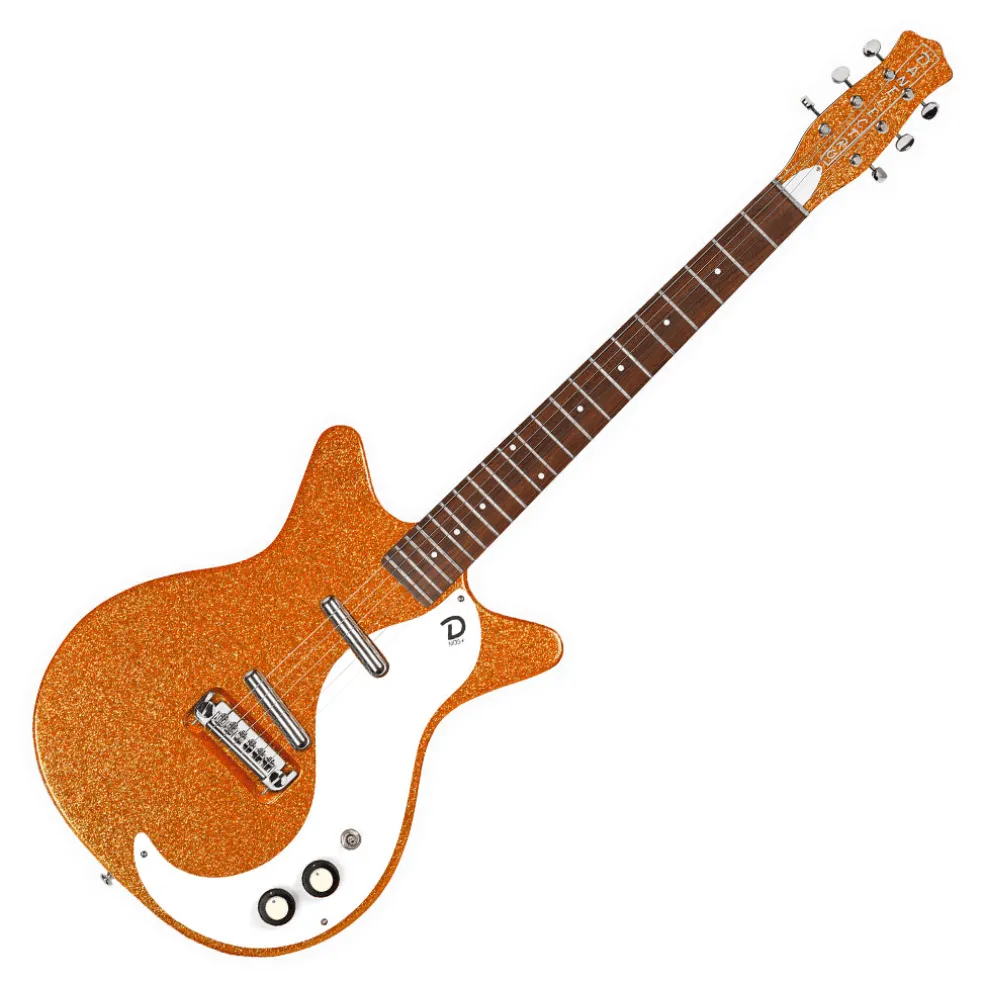 Danelectro '59M NOS+ Orange Metal Flake