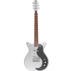 Danelectro '59M NOS+ Silver Metal Flake