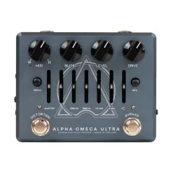 Darkglass Alpha Omega Ultra Dual Bass Preamp OD Pedal with Aux In
