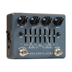 Darkglass Alpha Omega Ultra Dual Bass Preamp OD Pedal with Aux In