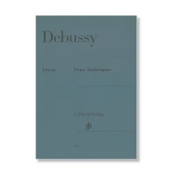 Debussy Deux Arabesques Piano Solo Book