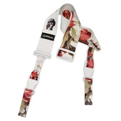 DiMarzio DD2247 Polyphia Floral Muse Locking Strap - White