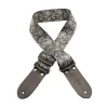 DSL DP20-PAIS-BLACK Strap 2" Paisley Black Printed Webbing