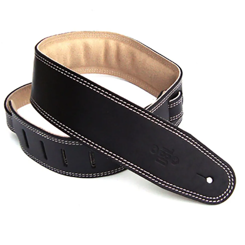 DSL GES25-15-3 Strap 2.5" Padded Suede Black and Beige