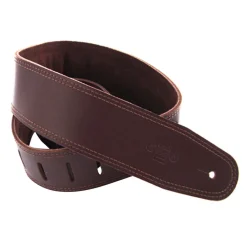 DSL GES25-17-2 Strap 2.5" Padded Suede Saddle Brown