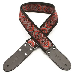 DSL JAC20-DC-RED Strap 2" Jacquard Weave DC Red