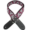 DSL JAC20-FLOWER-FUSCHIA 2" Strap Jacquard Weave - Flower Fuschia