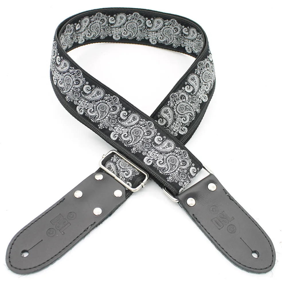 DSL JAC20-PAIS-BLACK 2" Strap Jacquard Weave Pais-Black