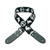 DSL JAC20-PEACE-BLACK Strap 2" Jacquard Weave Peace Black