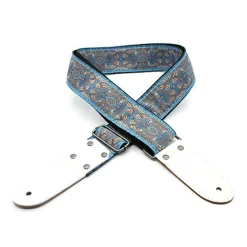 DSL Jacquard Weaving 2" Guitar Strap - TAD BLUE