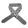 DSL Jacquard Weaving Guitar Strap - 2" Camo Black