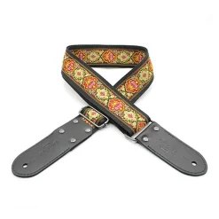 DSL Jacquard Weaving 2" Guitar Strap - Whisper Pink