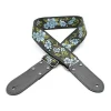 DSL Jacquard Weaving 2" Guitar Strap - FG BLUE FLOWER