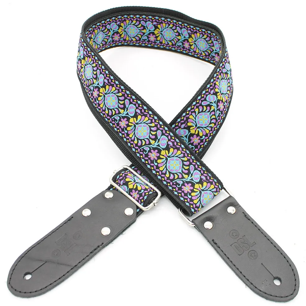 DSL JAC20-TUK-PURPLE Strap 2" Jacquard Weave Tuk Purple