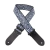 DSL 2" Indigenous Handmade Fabric Guitar Strap - Blue Dreaming