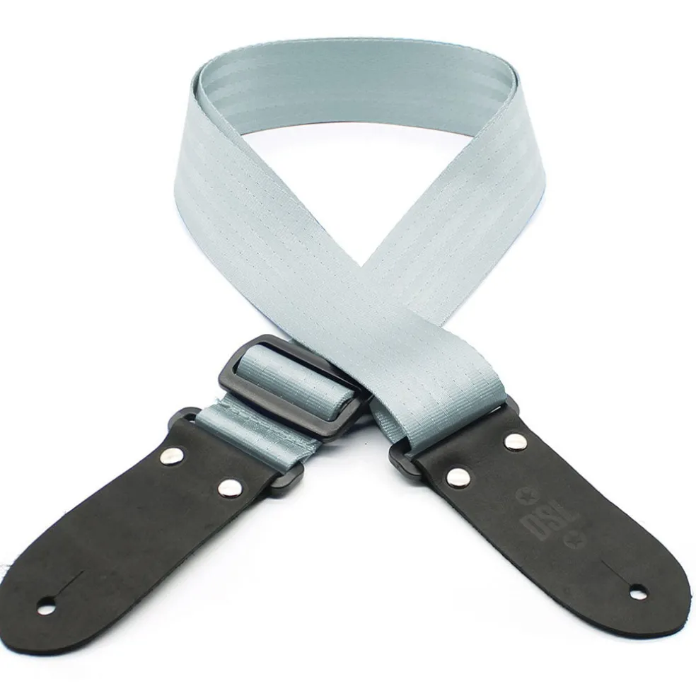 DSL SB20-SILVER Strap 2" Silver Seatbelt Webbing