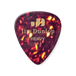 Dunlop Celluloid Shell Picks 12pk - Heavy