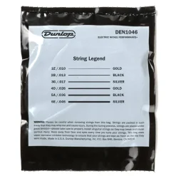 Dunlop DEN1046 Electric Guitar Strings – Medium 10-46