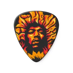 Dunlop Jimi Hendrix '69 Psych Series Voodoo Fire Guitar Pick